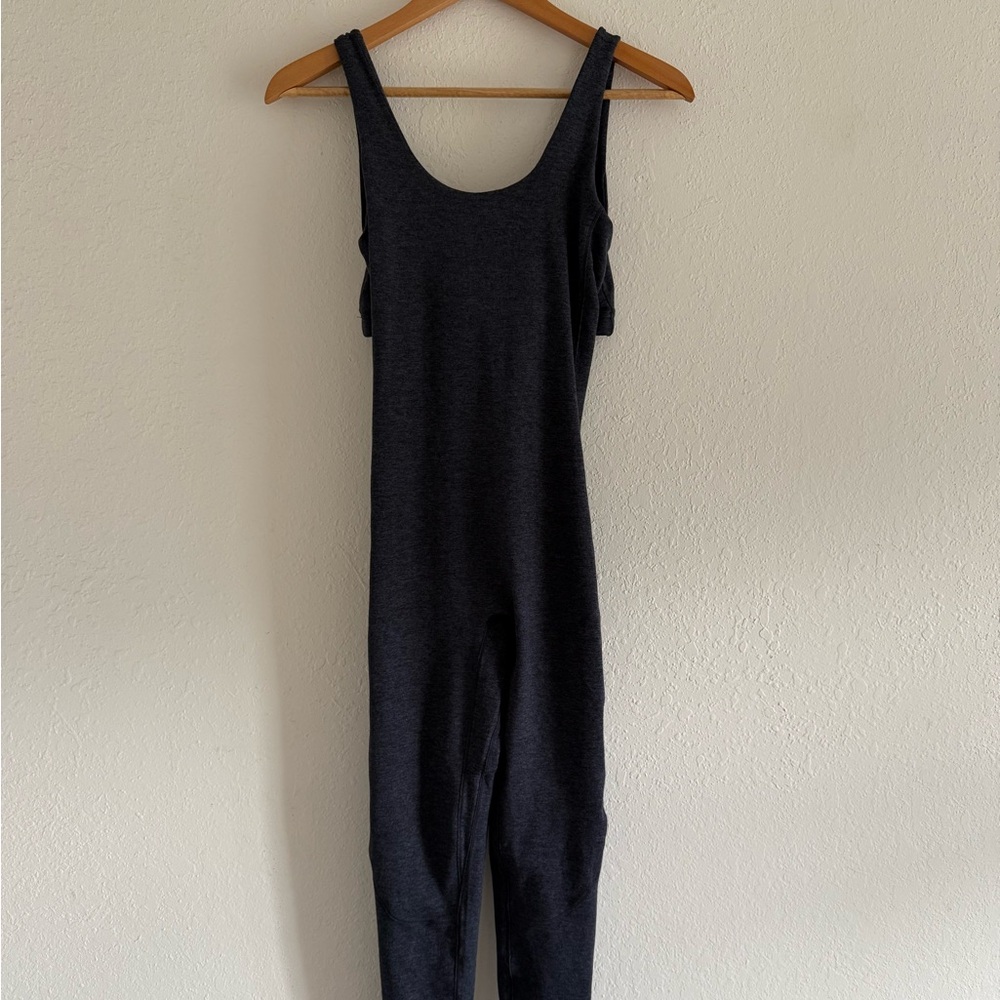 Charcoal Gray WE over Me unitard